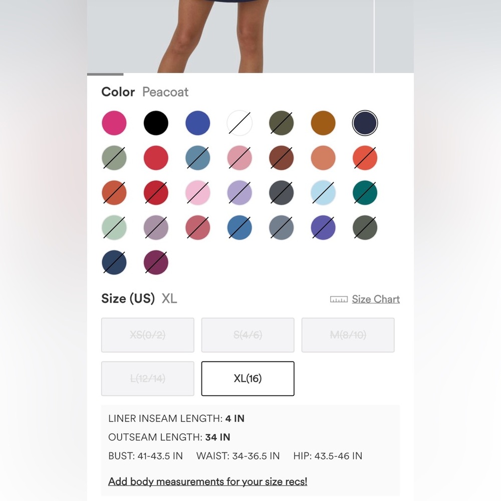 Halara Softlyzero Plus Backless Active Peacoat Co… - image 7